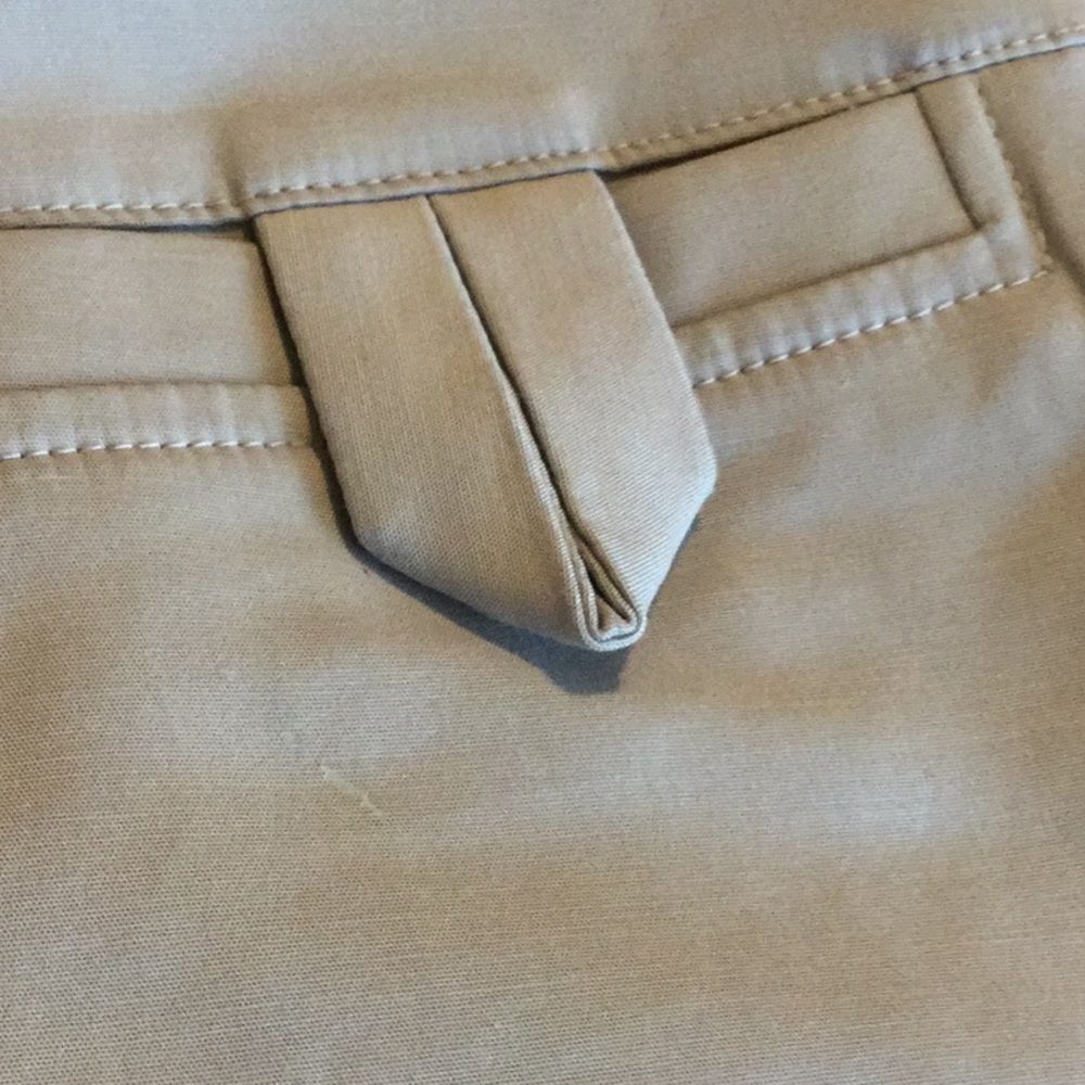Halston Heritage Leather Straight Skirt - Picture 3 of 8